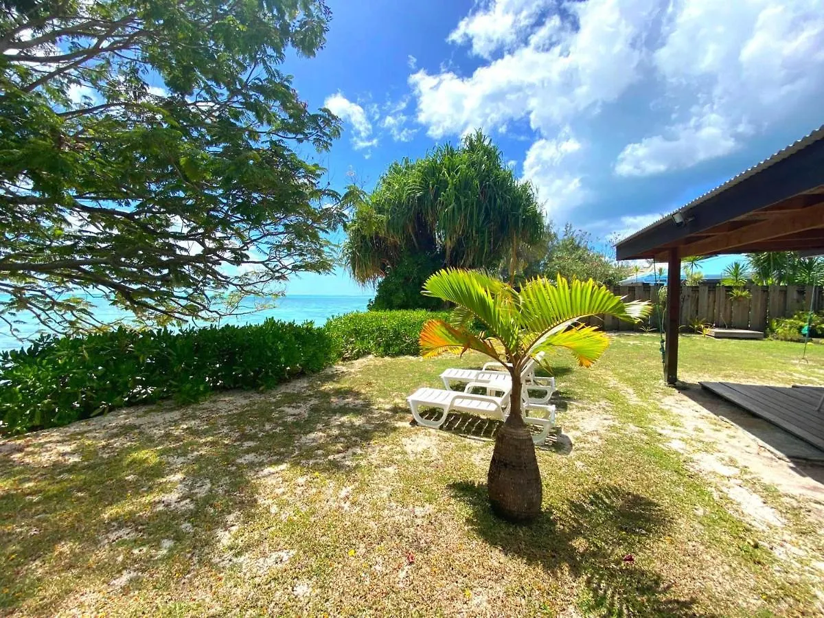 Hébergement de vacances Moorea - Fare Tiki Beach Haapiti Polynésie française