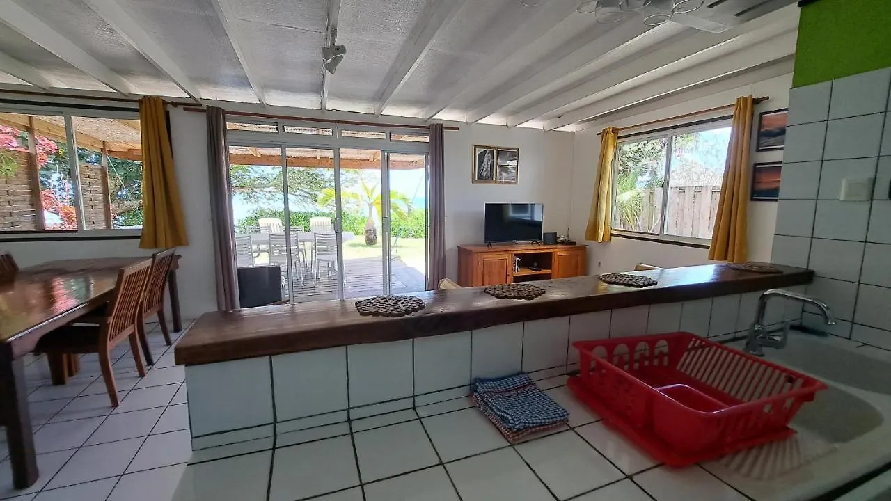 Moorea - Fare Tiki Beach Haapiti Hébergement de vacances
